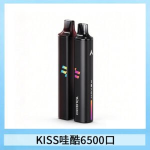 WAGOO哇酷Kiss5 6500口拋棄式 | 自由混搭雙口味 | 雙芯組合
